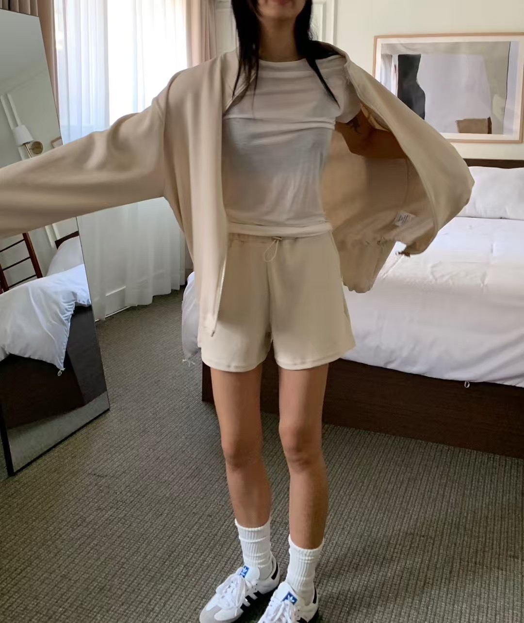 BIRTHDAY-OT韓國直郵㊣東大門實拍女裝新品人氣熱賣休閑短褲BIRTHDAY-OT短褲