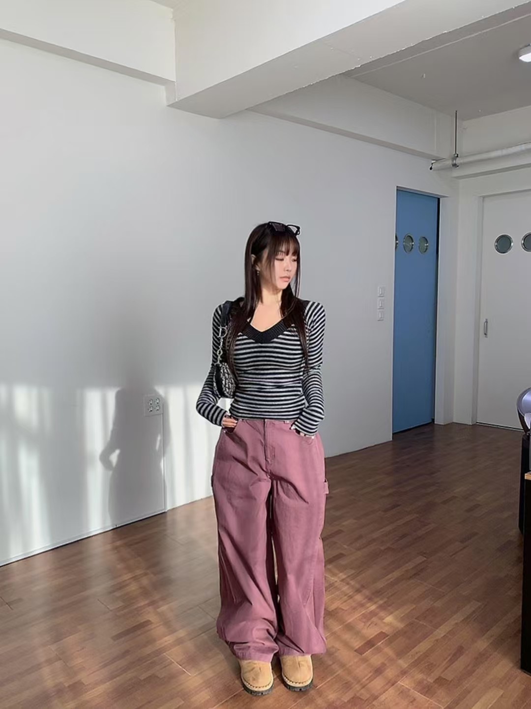 BIRTHDAY-OT韓國直郵㊣女裝新款休閑職業25春夏推薦牛仔褲BIRTHDAY-OT牛仔褲