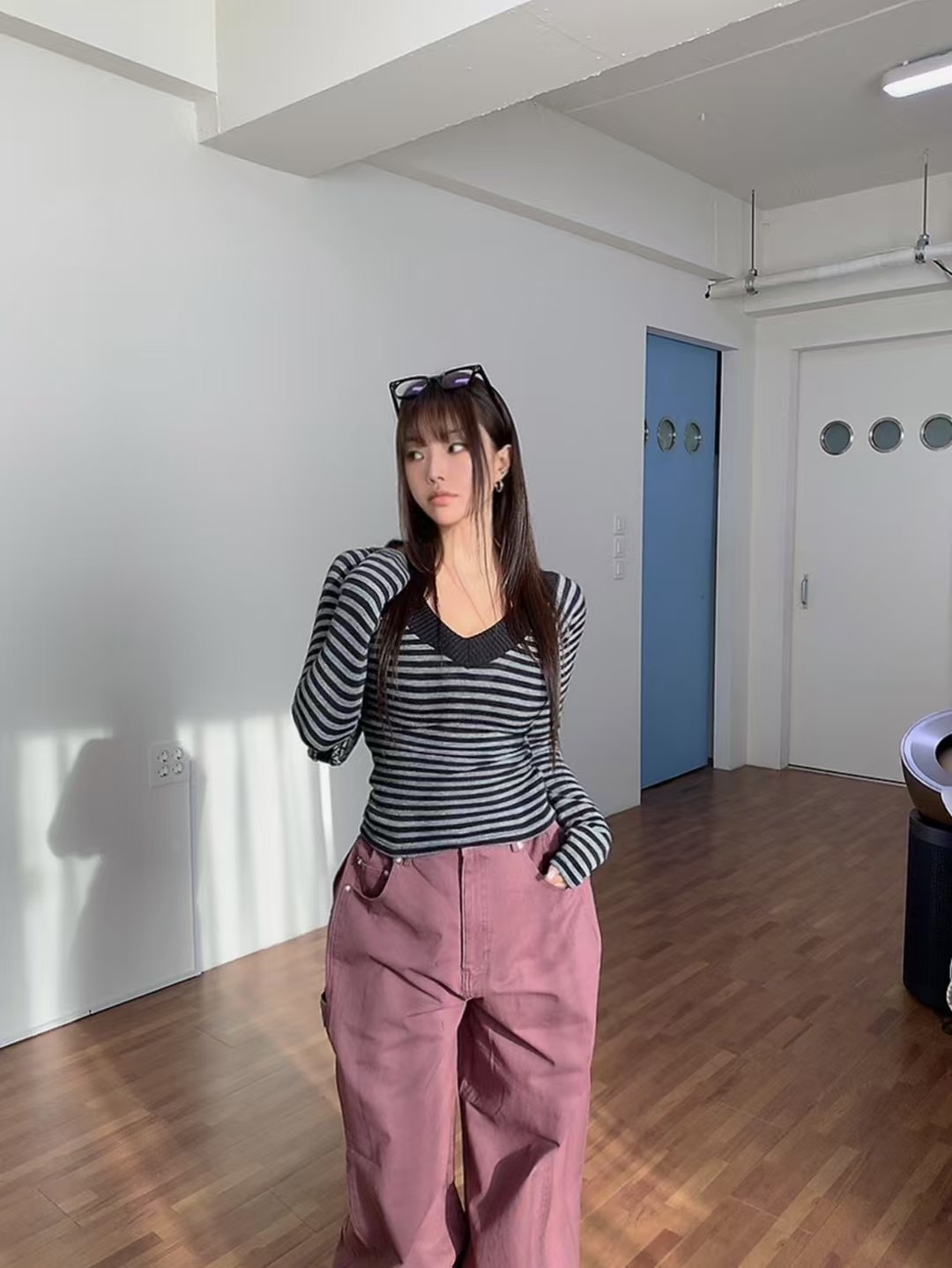 BIRTHDAY-OT韓國直郵㊣女裝新款休閑職業25春夏推薦牛仔褲BIRTHDAY-OT牛仔褲