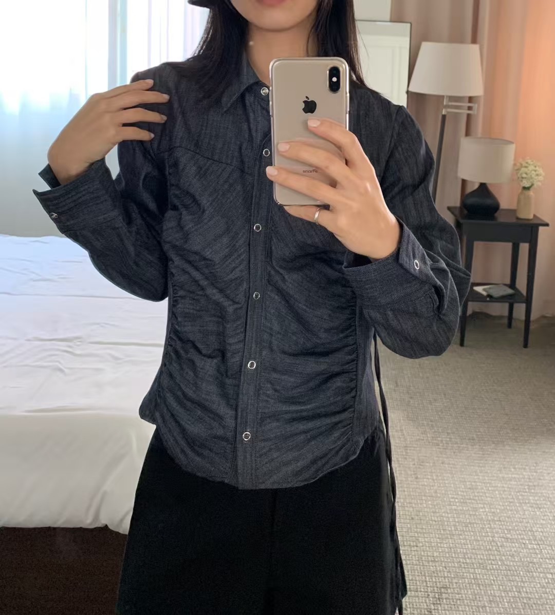 BIRTHDAY-OT韓國直郵㊣女裝新品職業休閑熱賣人氣襯衫蕾絲衫BIRTHDAY-OT襯衫/蕾絲衫