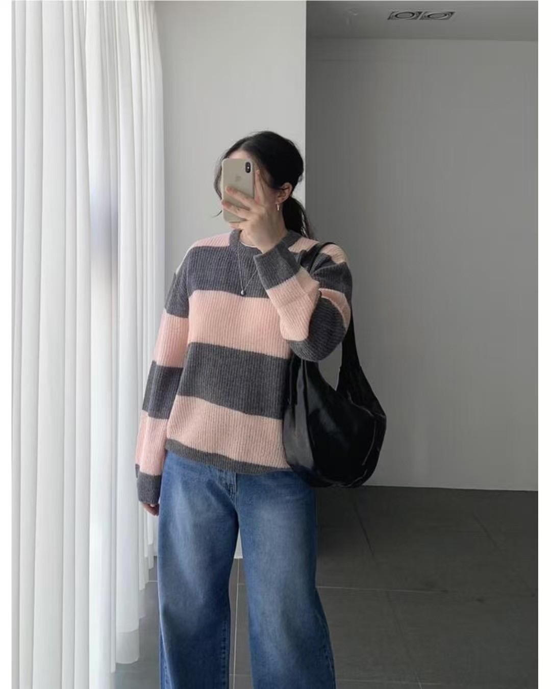 BIRTHDAY-OT韓國直郵㊣東大門實拍女裝新品25春夏推薦針織衫BIRTHDAY-OT針織衫圖色2