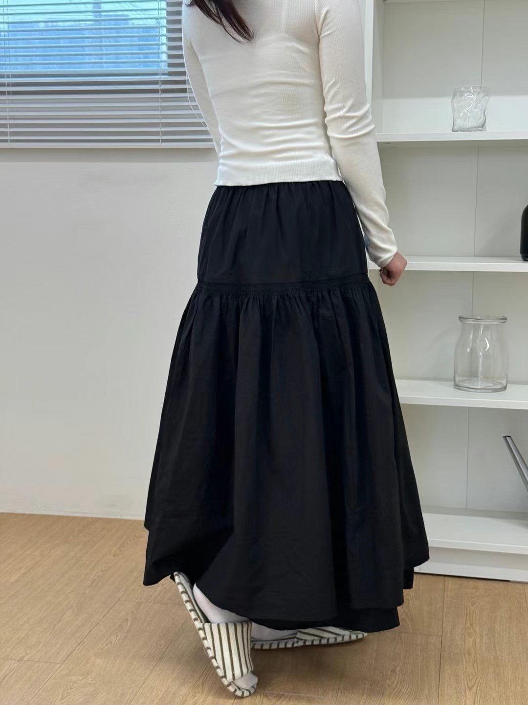 BROTE韓國直郵㊣女裝新款人氣熱賣休閑25春夏時尚職業推薦長裙BROTE長裙