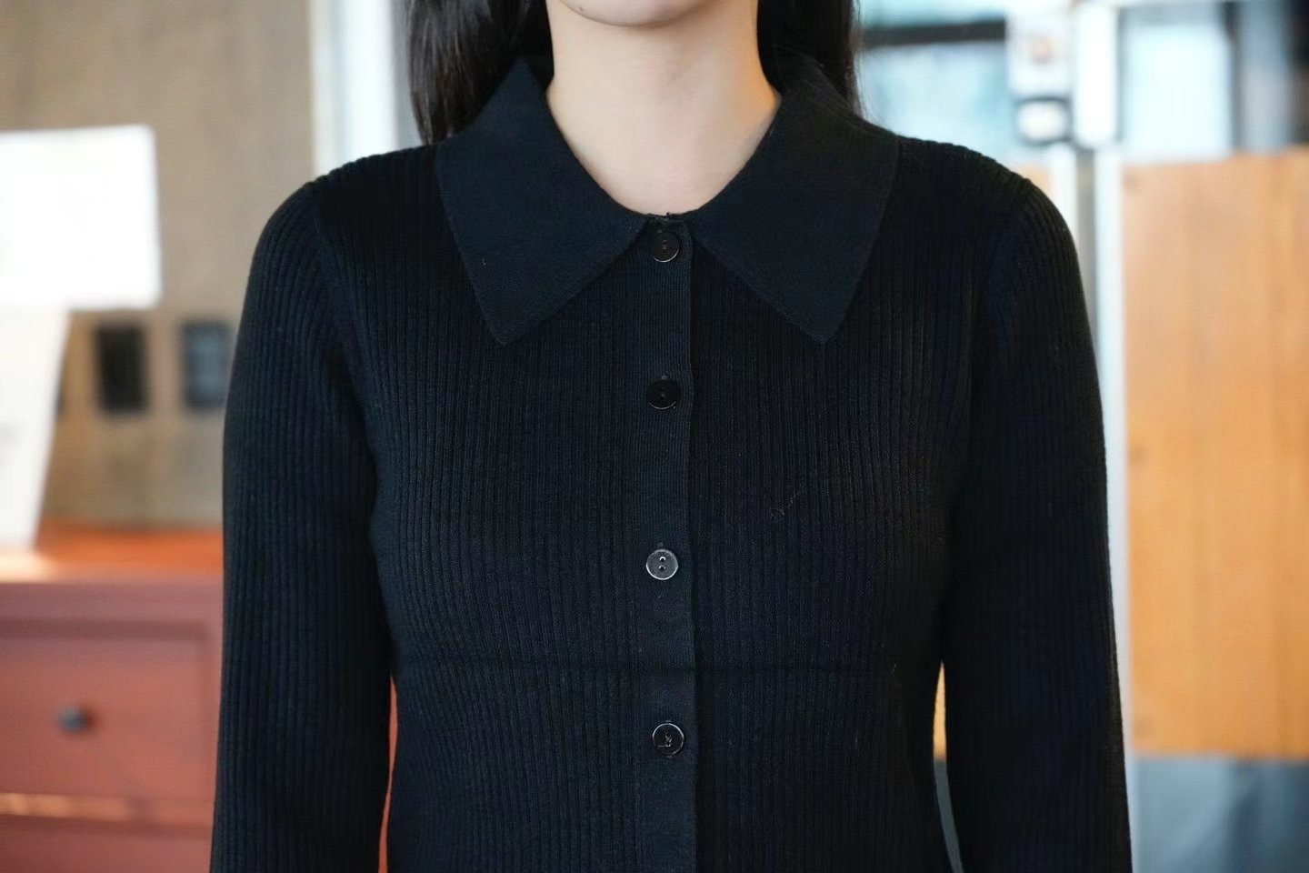 BROTE韓國㊣直郵東大門代購女裝新品職業25春夏針織衫羊毛開衫BROTE針織衫