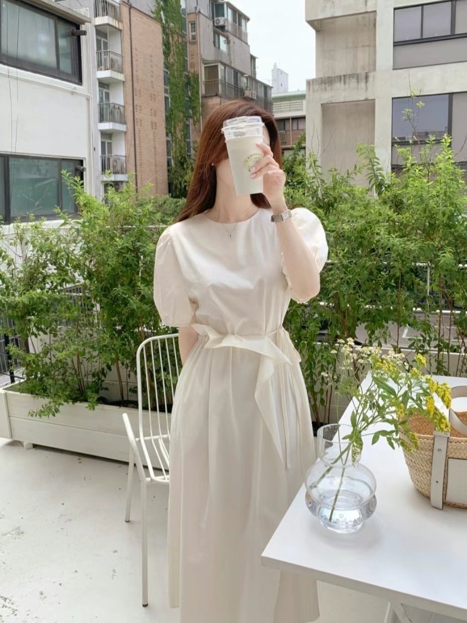 GOBSLMURI-곱슬머리-T直郵韓國代購㊣女裝新品25春夏連衣裙GOBSLMURI-2件起連衣裙