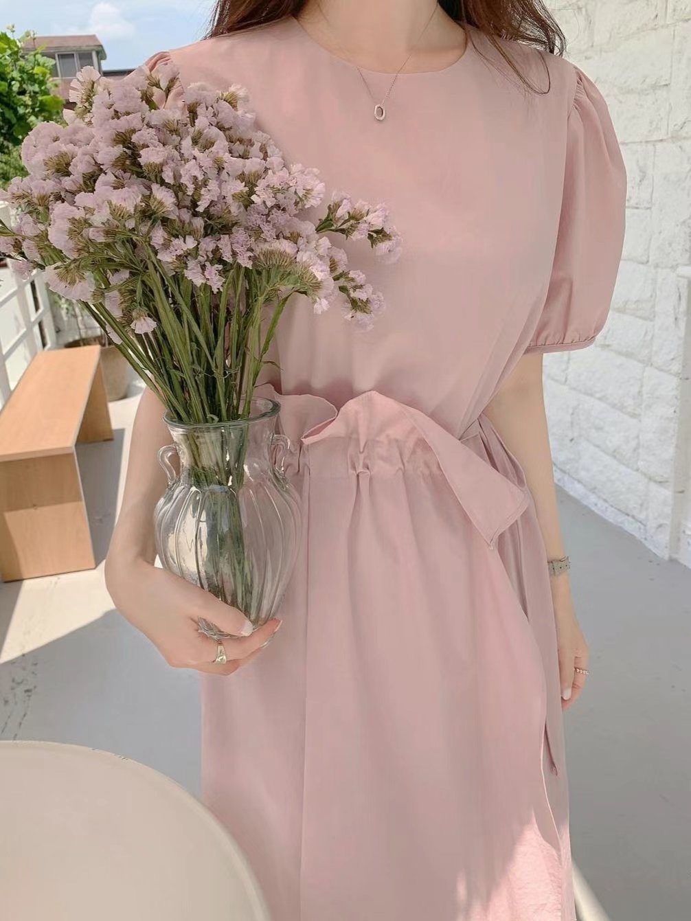GOBSLMURI-곱슬머리-T直郵韓國代購㊣女裝新品25春夏連衣裙GOBSLMURI-2件起連衣裙