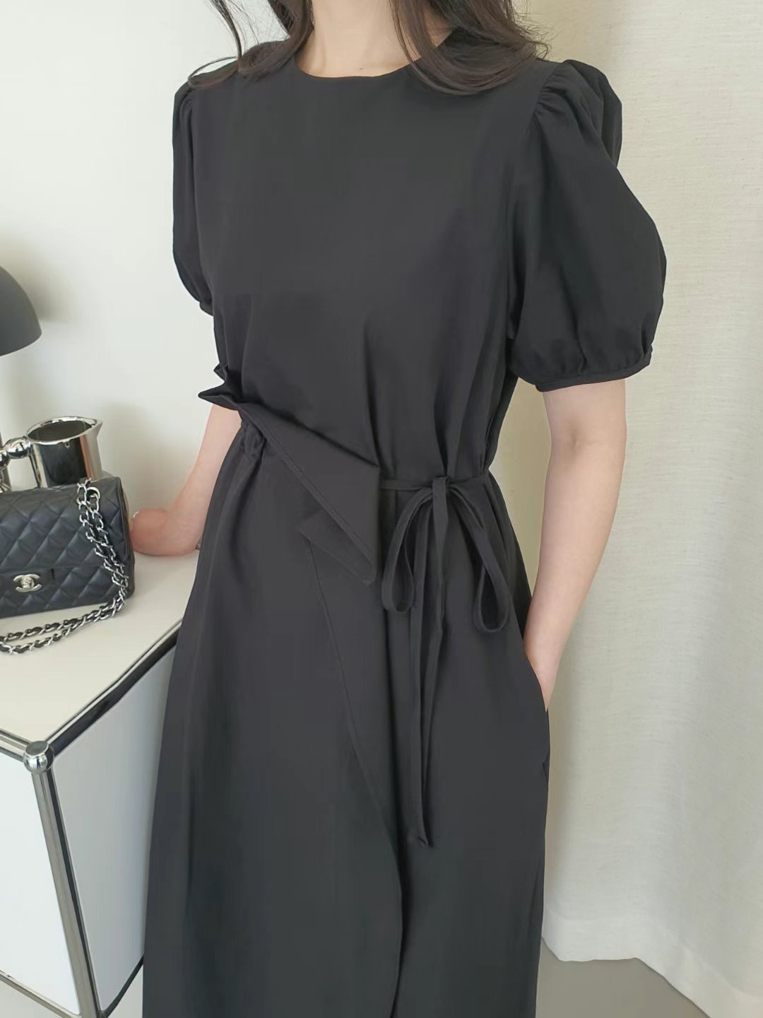 GOBSLMURI-곱슬머리-T直郵韓國代購㊣女裝新品25春夏連衣裙GOBSLMURI-2件起連衣裙