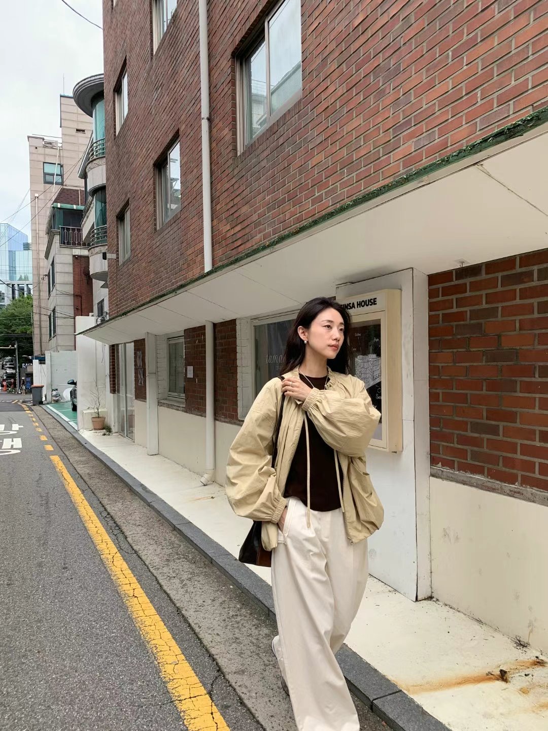 BROTE韓國直郵女裝新品職業休閑推薦25春夏人氣熱賣真品夾克BROTE夾克