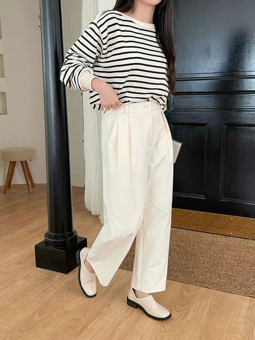 OTTO東大門代購女裝新款25春夏人氣真品推薦職業熱賣休閑褲OTTO休閑褲