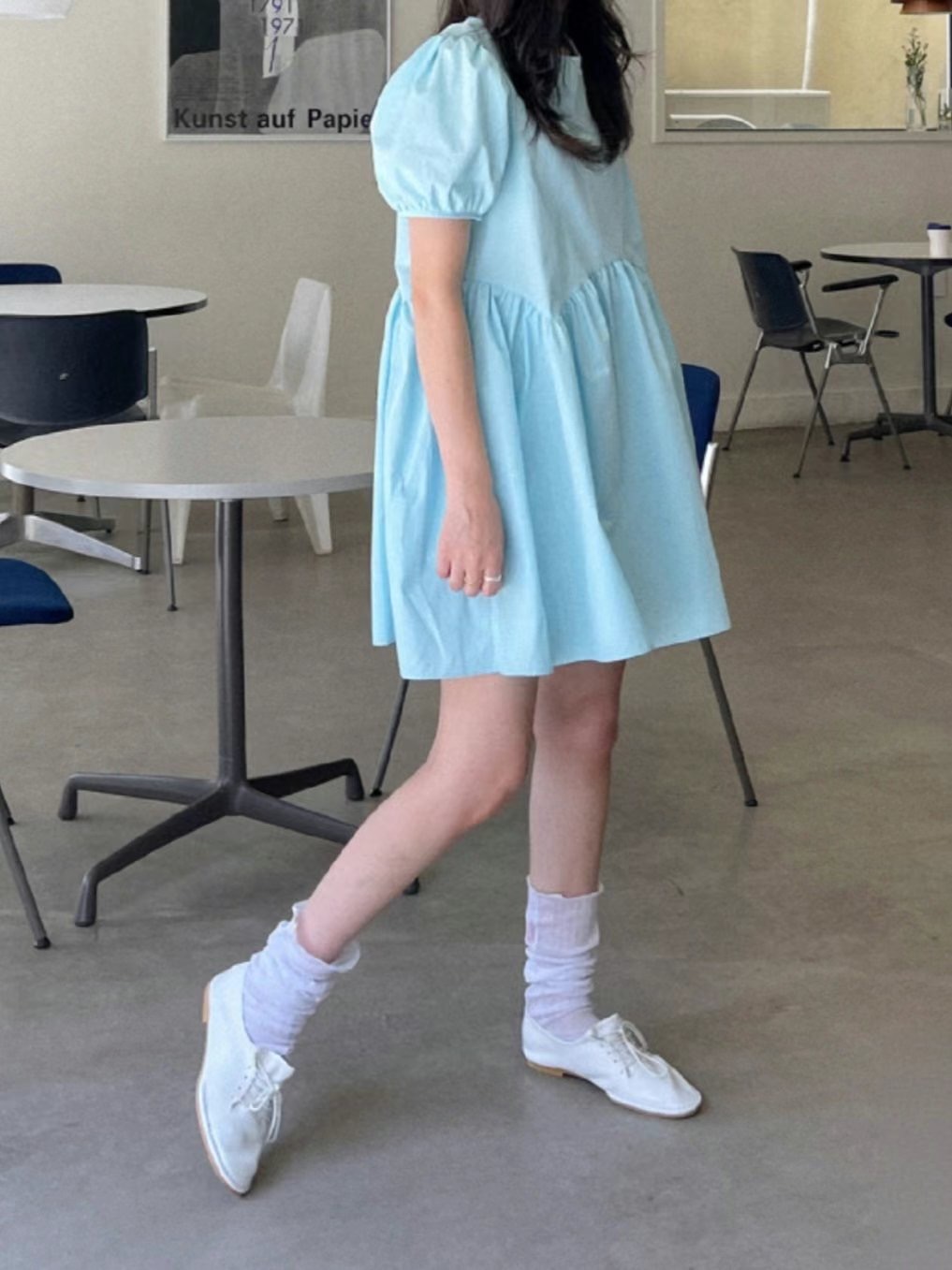 GOBSLMURI-곱슬머리-T東大門實拍女裝新品25春夏熱賣連衣裙GOBSLMURI-2件起連衣裙