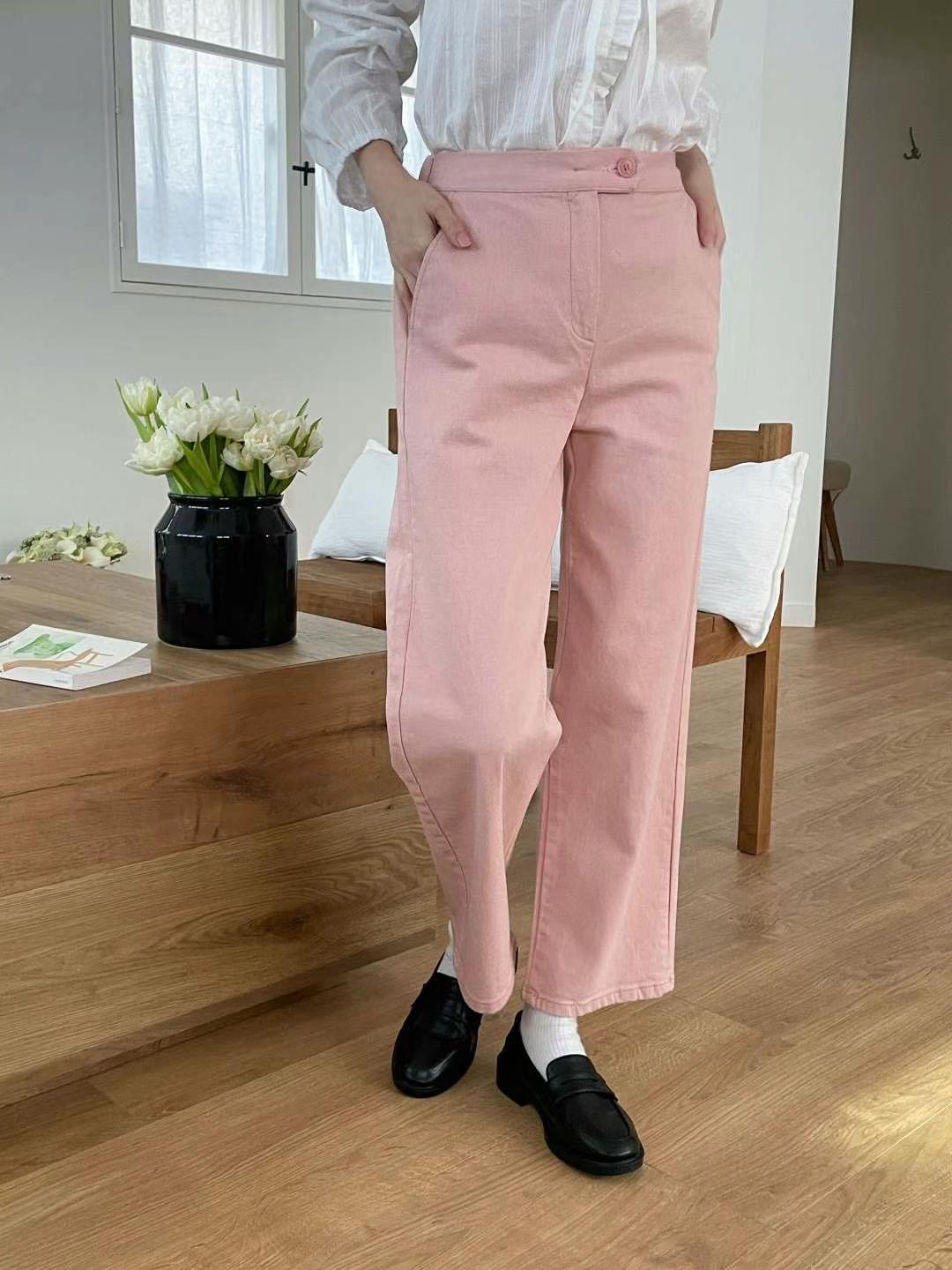 OTTO韓國直郵女裝新品職業25春夏推薦時尚熱賣人氣休閑休閑褲OTTO休閑褲圖色3
