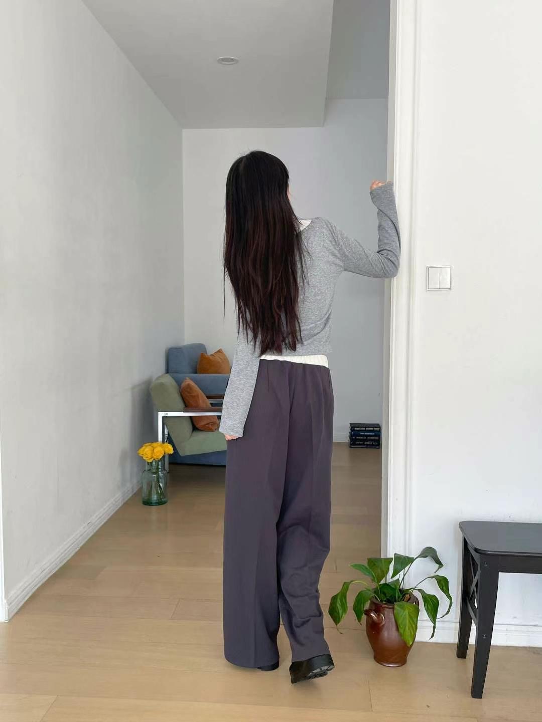 OTTO東大門實拍女士新品推薦休閑熱賣時尚25春夏人氣休閑褲OTTO休閑褲