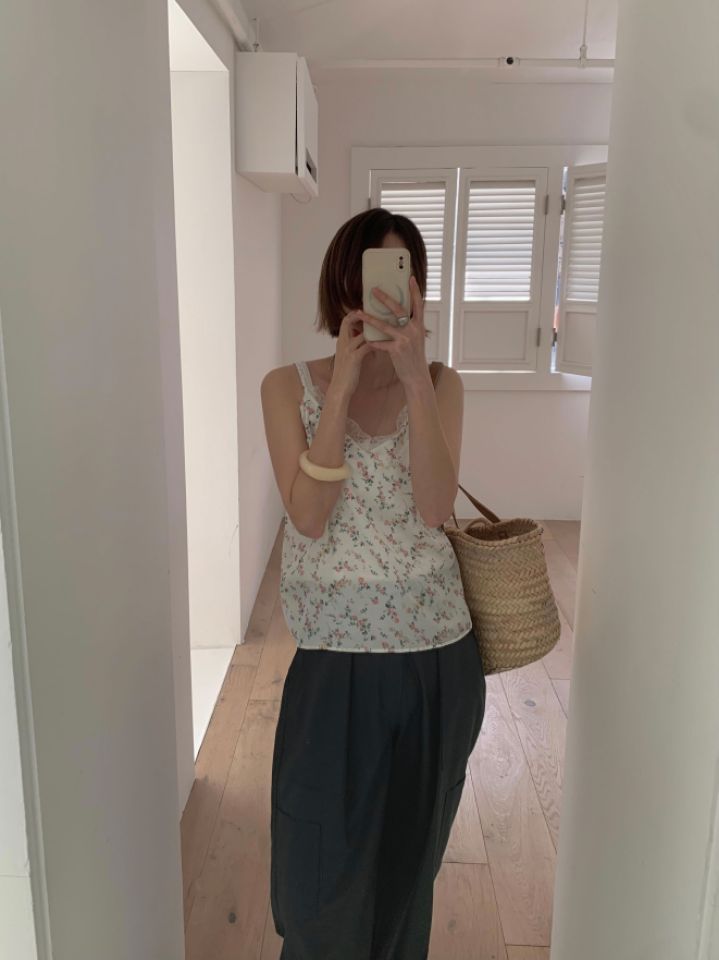 MARE韓國㊣直郵東大門代購女裝新款時尚推薦25春夏吊帶背心MARE吊帶/背心圖色2