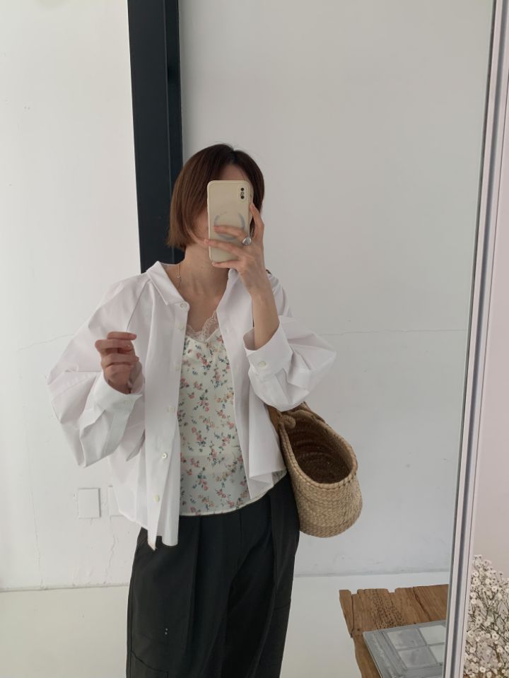 MARE韓國直郵㊣東大門實拍女裝新款休閑推薦時尚襯衫蕾絲衫MARE襯衫/蕾絲衫