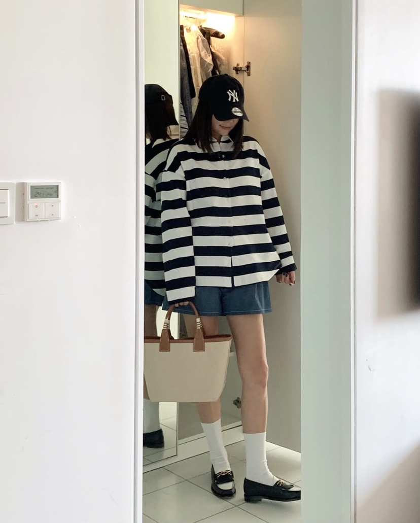 COURGETTE直郵韓國代購㊣女裝新款休閑職業時尚推薦襯衫蕾絲衫COURGETTE襯衫/蕾絲衫