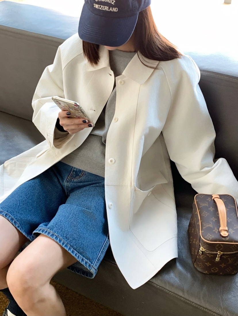 COURGETTE直郵韓國代購㊣女裝新品時尚25春夏職業推薦牛仔褲COURGETTE牛仔褲