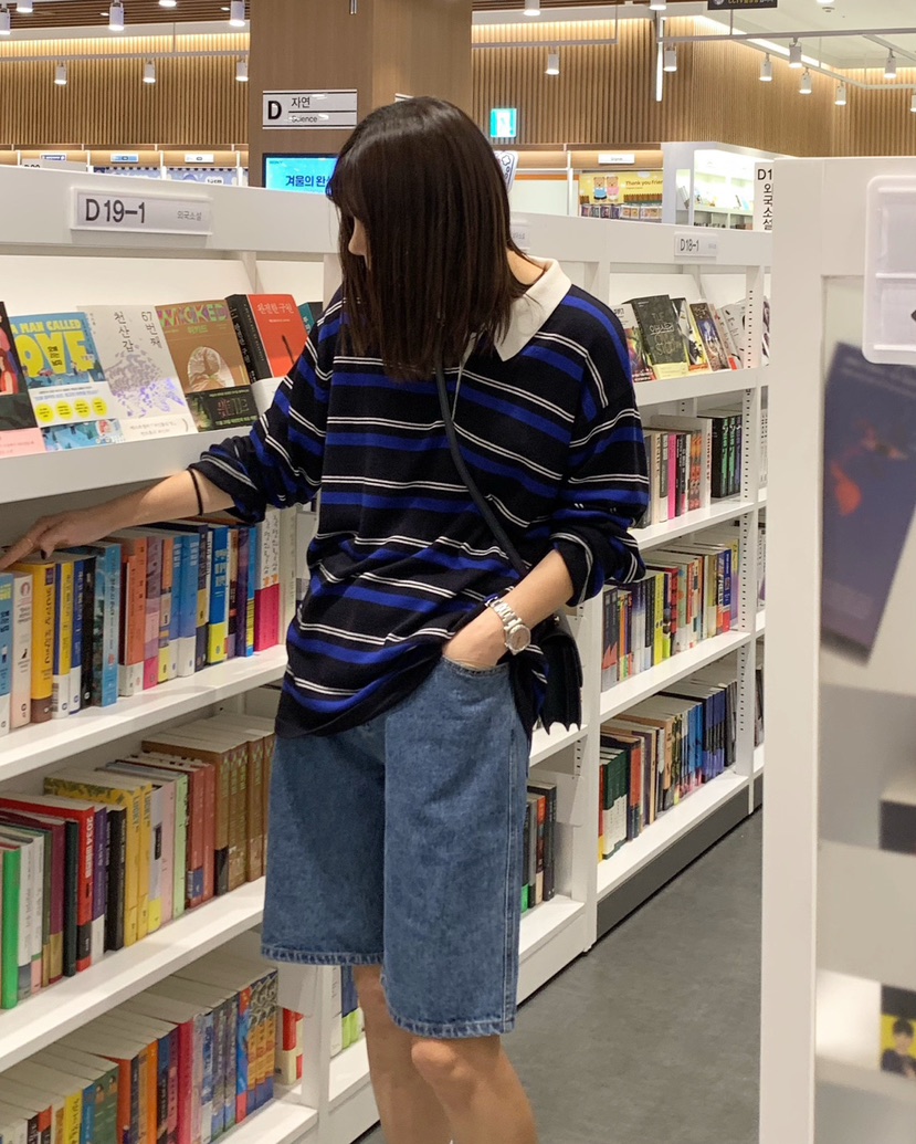 COURGETTE直郵韓國代購㊣女裝新品時尚25春夏職業推薦牛仔褲COURGETTE牛仔褲