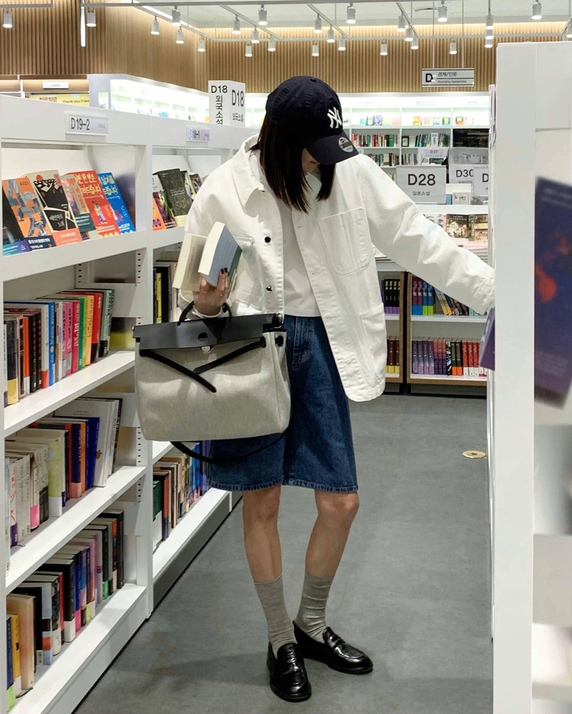 COURGETTE直郵韓國代購㊣女裝新品時尚25春夏職業推薦牛仔褲COURGETTE牛仔褲