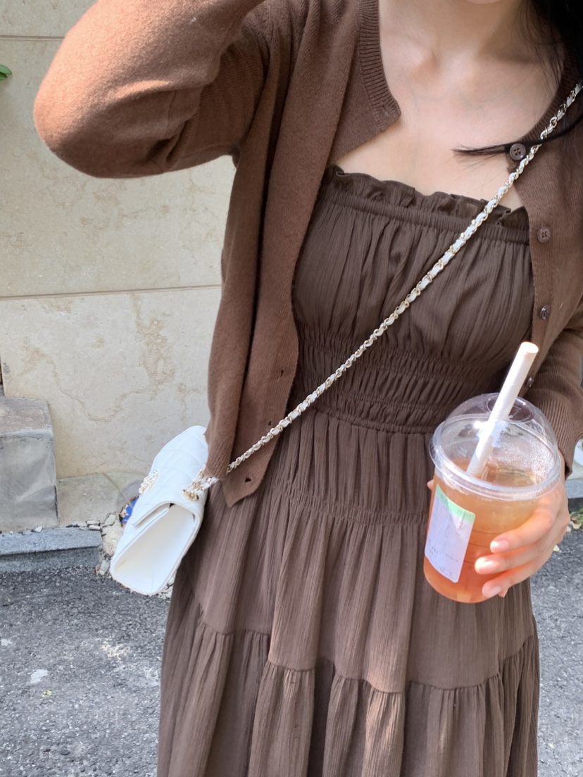 PRIMA LUCE直郵韓國代購㊣女裝新品休閑時尚25春夏人氣連衣裙CHARLOTTE連衣裙
