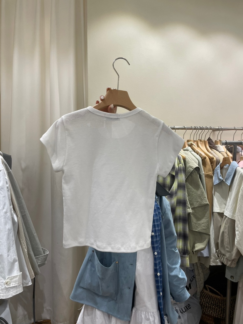 AUVERFIT韓國代購女裝新品人氣職業休閑時尚真品25春夏熱賣T恤AUVERFITT恤