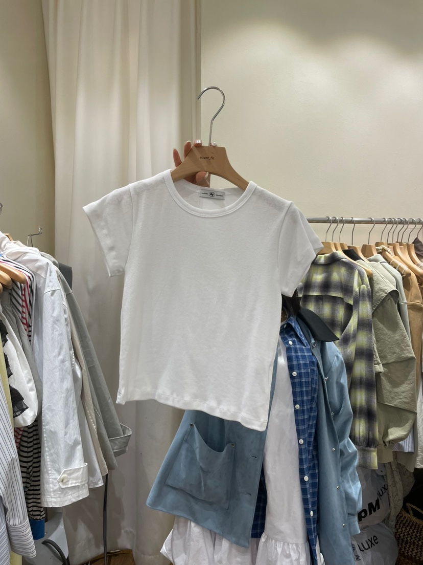 AUVERFIT韓國代購女裝新品人氣職業休閑時尚真品25春夏熱賣T恤AUVERFITT恤
