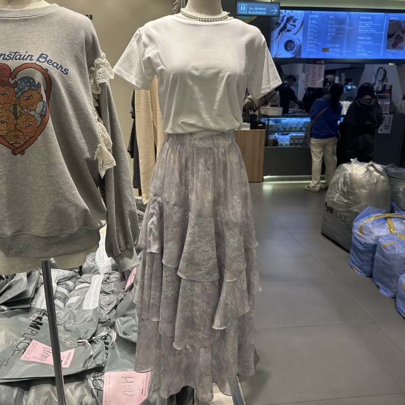 PRIMA LUCE東大門代購女裝新品熱賣時尚休閑推薦人氣25春夏長裙CHARLOTTE長裙