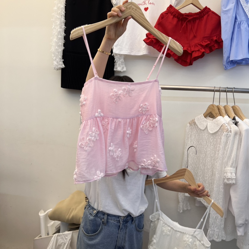 BEEN-A韓國直郵㊣東大門實拍女裝新款人氣25春夏熱賣吊帶背心BEEN-A吊帶/背心