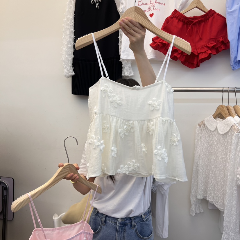 BEEN-A韓國直郵㊣東大門實拍女裝新款人氣25春夏熱賣吊帶背心BEEN-A吊帶/背心圖色2