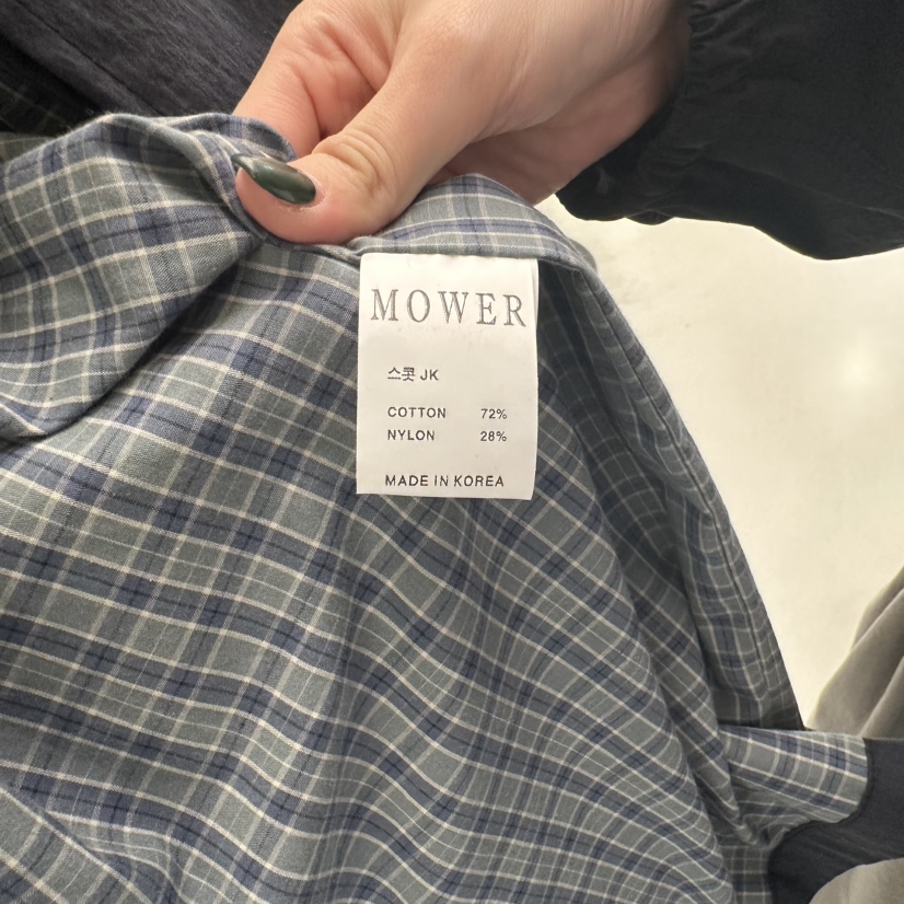 MOWER直郵韓國代購㊣女裝新品職業人氣25春夏熱賣推薦休閑夾克MOWER夾克