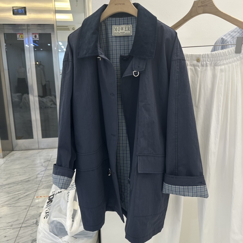 MOWER直郵韓國代購㊣女裝新品職業人氣25春夏熱賣推薦休閑夾克MOWER夾克圖色2