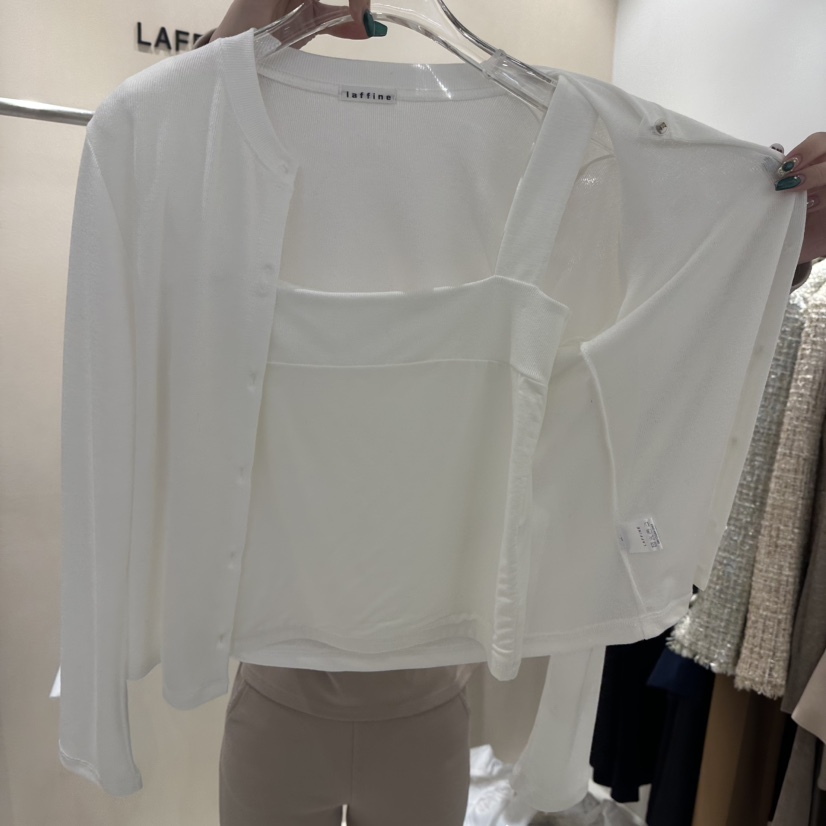 LAFFINE-P韓國㊣直郵東大門代購女裝新品時尚套裝兩件套套裝LAFFINE-P套裝