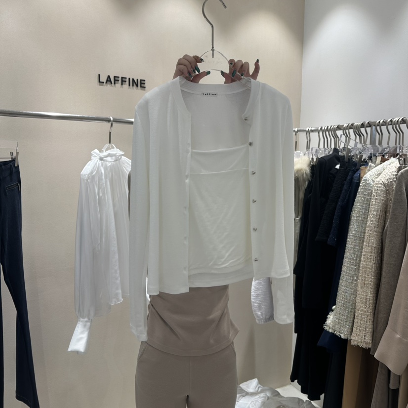 LAFFINE-P韓國㊣直郵東大門代購女裝新品時尚套裝兩件套套裝LAFFINE-P套裝圖色2