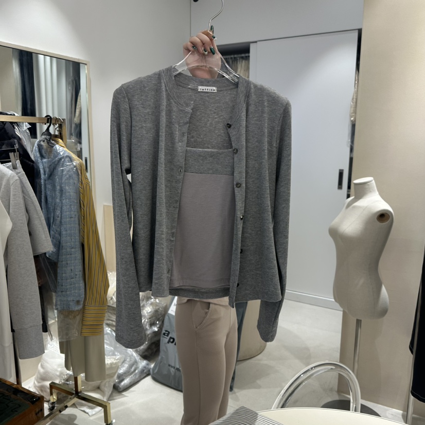 LAFFINE-P韓國㊣直郵東大門代購女裝新品時尚套裝兩件套套裝LAFFINE-P套裝圖色3