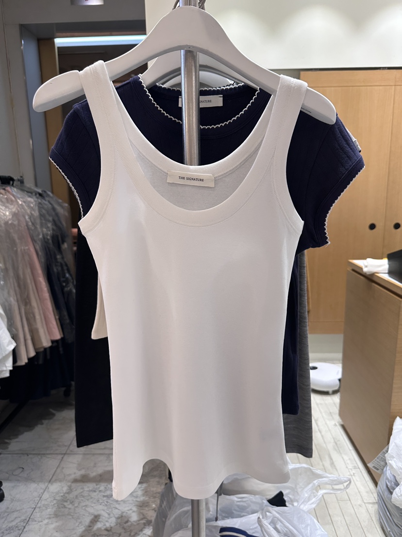 THE SIGNATURE韓國直郵㊣東大門實拍女裝新品時尚吊帶背心THE SIGNATURE吊帶/背心圖色1