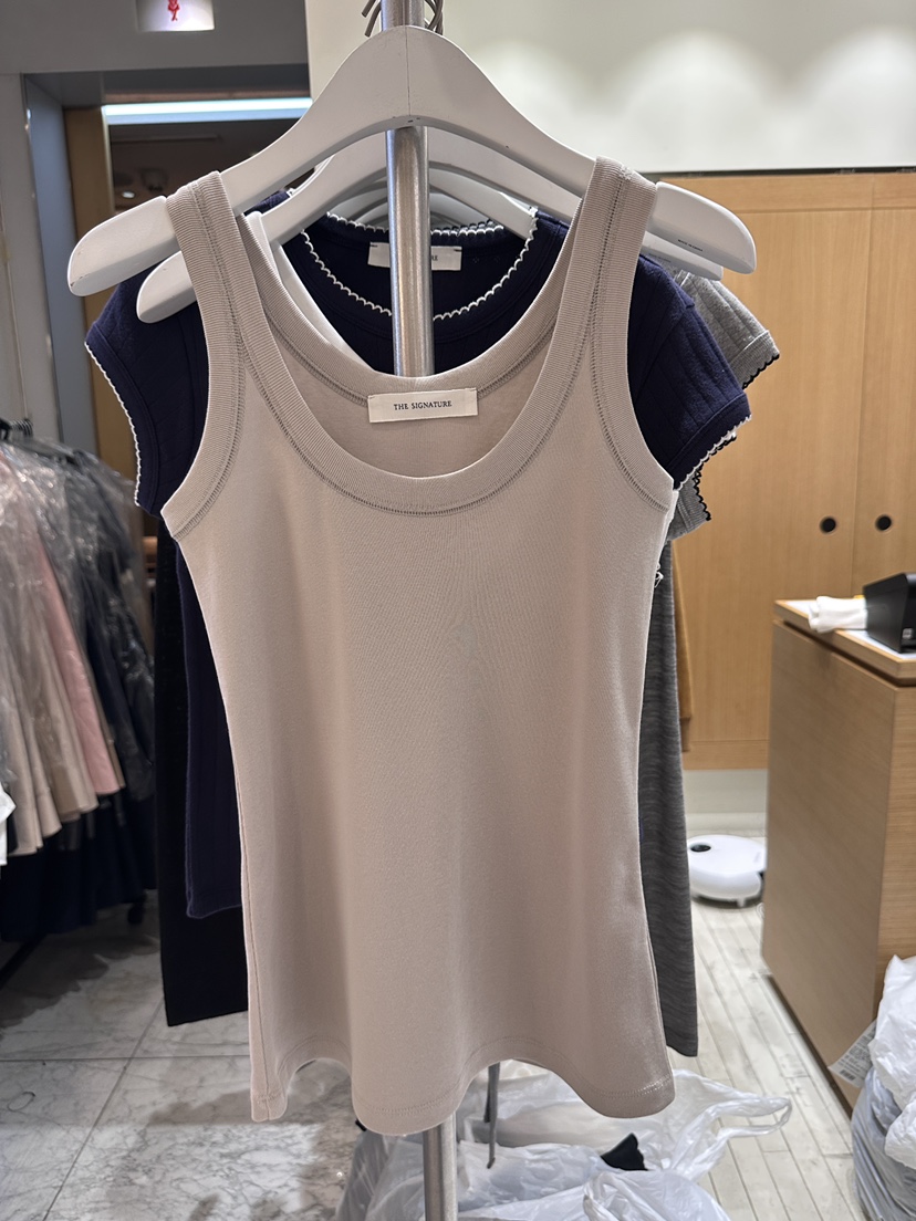 THE SIGNATURE韓國直郵㊣東大門實拍女裝新品時尚吊帶背心THE SIGNATURE吊帶/背心圖色3