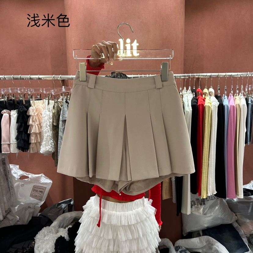 SLIT韓國直郵㊣女裝新款休閑職業推薦時尚人氣熱賣25春夏裙褲SLIT裙褲圖色2