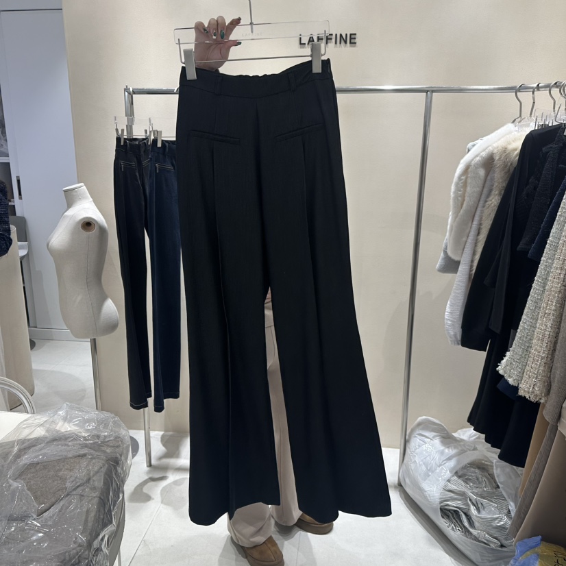 LAFFINE-P韓國直郵㊣東大門實拍女裝新品熱賣職業25春夏休閑褲LAFFINE-P休閑褲圖色2