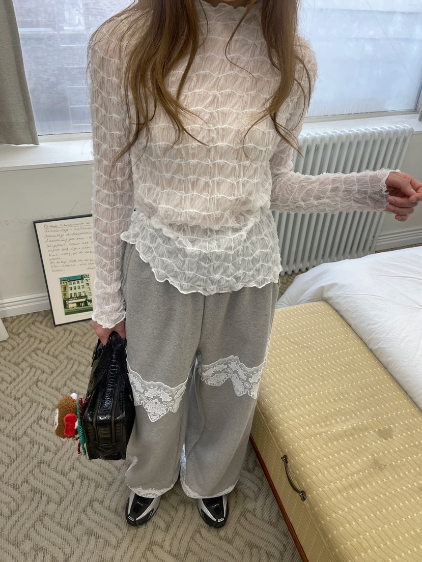 BOUTIQUE-L韓國直郵女士新款25春夏推薦休閑熱賣時尚休閑褲BOUTIQUE-L休閑褲