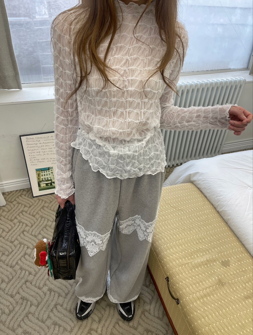 BOUTIQUE-L韓國直郵女士新款25春夏推薦休閑熱賣時尚休閑褲BOUTIQUE-L休閑褲