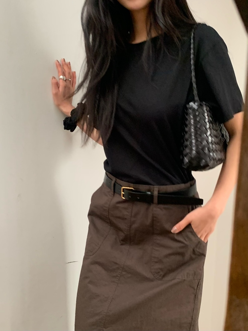 BLEECKER東大門實拍女士新品職業25春夏時尚人氣熱賣真品T恤BLEECKERT恤