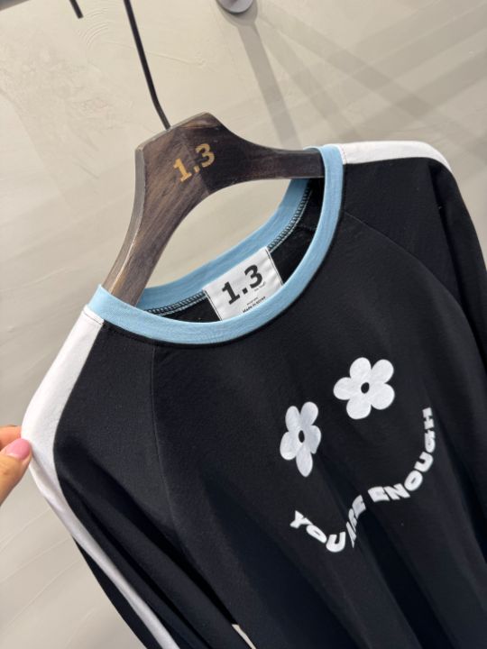 1.3東大門直郵女裝新品真品熱賣職業人氣推薦時尚休閑長袖T恤1.3長袖T恤