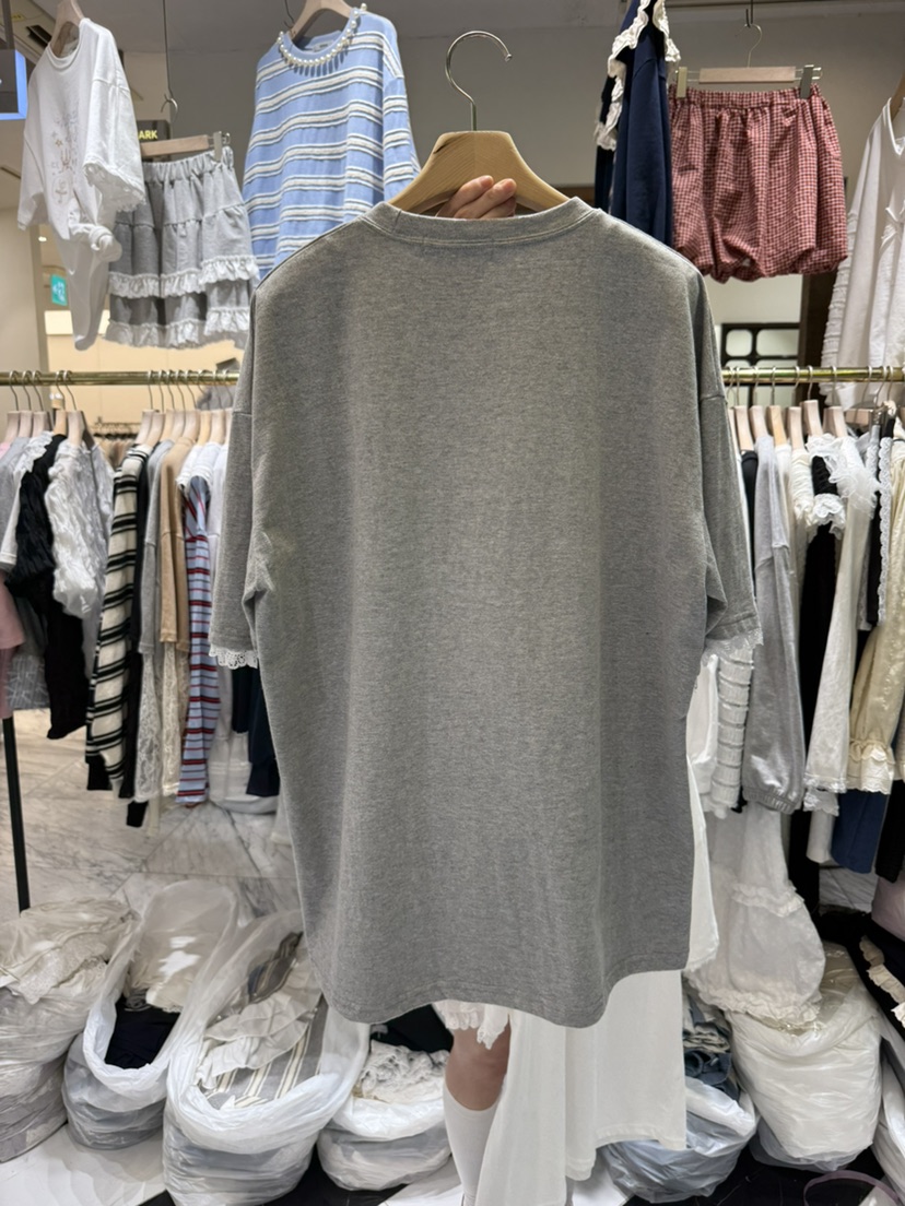 BE&BE東大門代購女士新品人氣休閑25春夏職業時尚真品T恤BE&beT恤