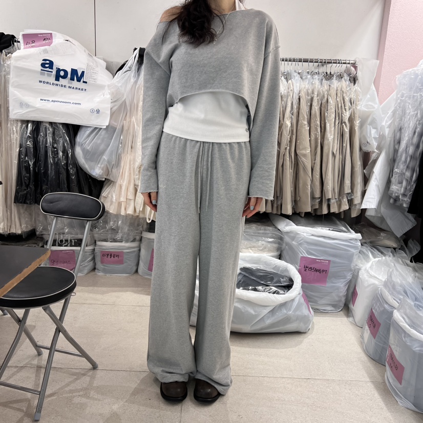 SHOP POSTER東大門代購女士新品25春夏時尚真品衛衣不含內搭SHOP_POSTER衛衣