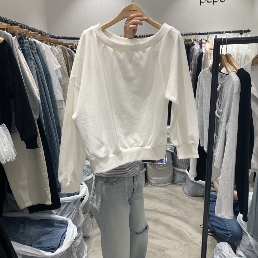 ALMOND PEPE東大門代購女裝新款休閑人氣25春夏時尚職業衛衣ALMOND PEPE衛衣圖色1