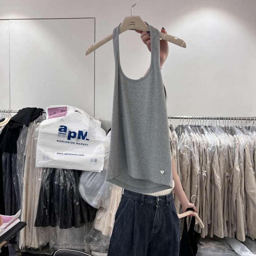 SHOP POSTER東大門代購女士新款熱賣人氣時尚真品吊帶背心SHOP_POSTER吊帶/背心