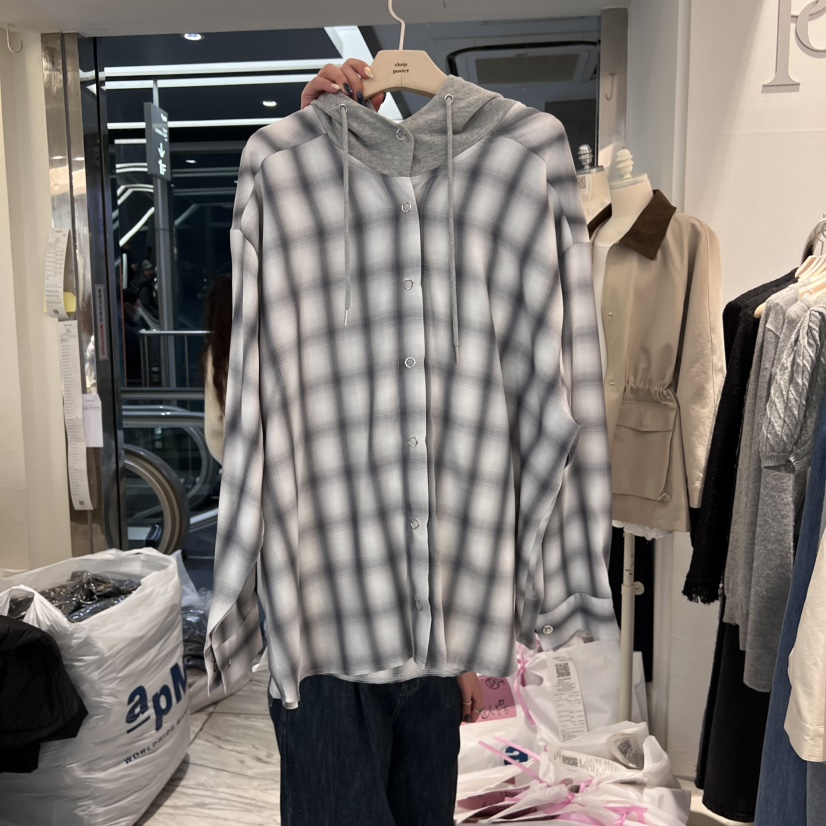 SHOP POSTER東大門代購女裝新款時尚職業熱賣25春夏人氣衛衣SHOP_POSTER衛衣