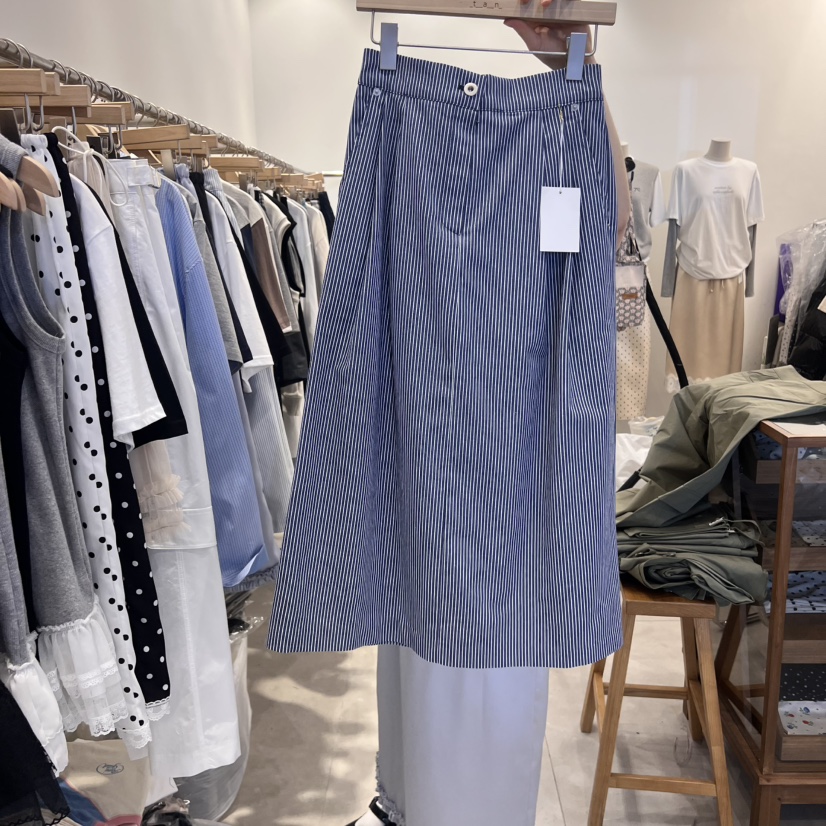 TAN&amp;COMO東大門直郵女士新品25春夏職業真品半身裙中短裙tan-COMO半身裙/中短裙圖色2