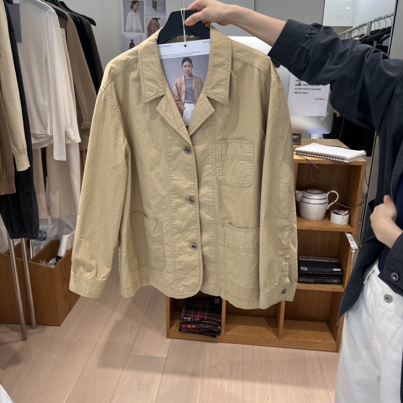 THE TARDUST韓國直郵女士新品推薦時尚職業25春夏人氣夾克THE TARDUST夾克圖色1