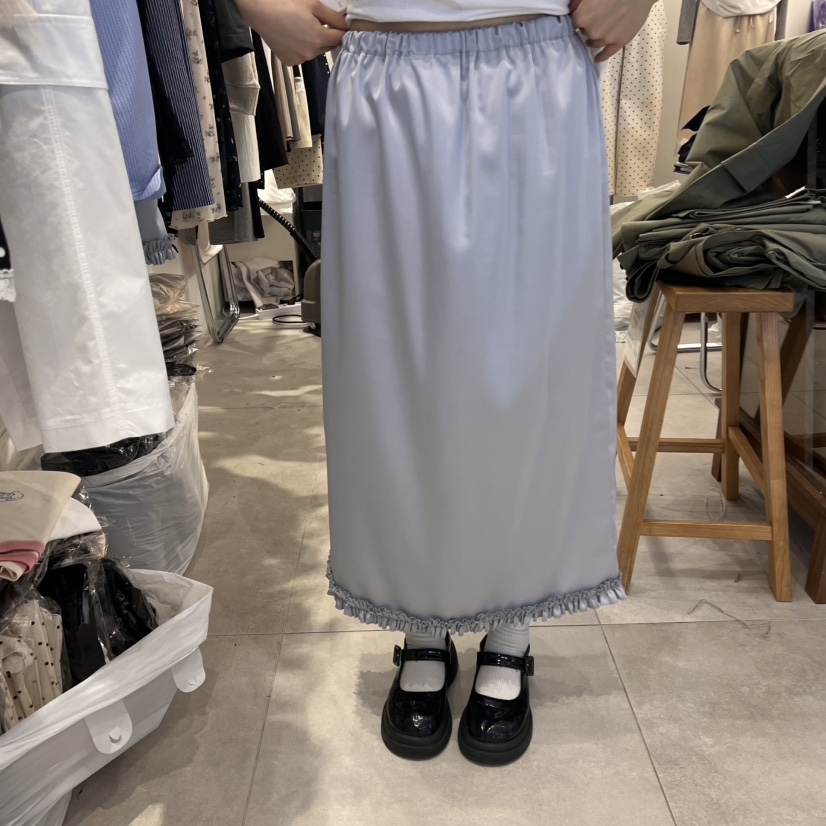 TAN&COMO東大門實拍女裝新品休閑熱賣時尚25春夏真品長裙tan-COMO長裙