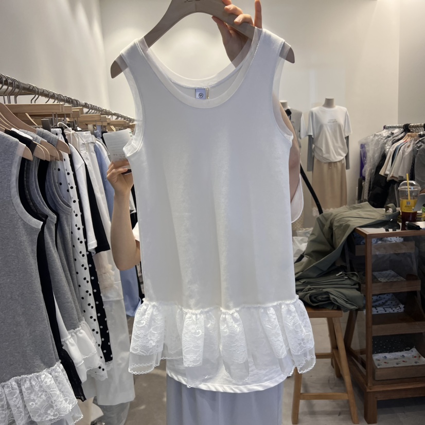 TAN&amp;COMO韓國直郵女裝新品推薦熱賣人氣休閑時尚吊帶背心tan-COMO吊帶/背心圖色1