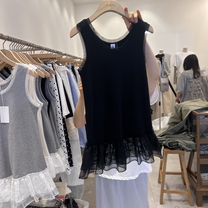 TAN&amp;COMO韓國直郵女裝新品推薦熱賣人氣休閑時尚吊帶背心tan-COMO吊帶/背心圖色3